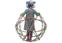 Hoberman Sphere Rainbow