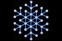 Zometool Von Eiskristallen und Sternen Geometriebaukasten