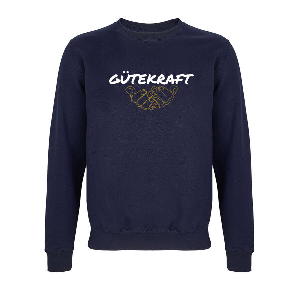 Sweatshirt „Gütekraft“ – Pullover mit Botschaft und Statement-Aufdruck