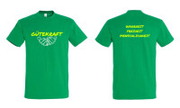 T-Shirt „Gütekraft“ – Shirt mit Botschaft und individuellem Aufdruck